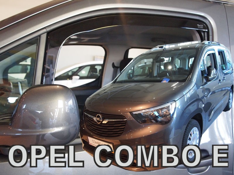 Deflektory na Opel Combo E od 2018 (predné)