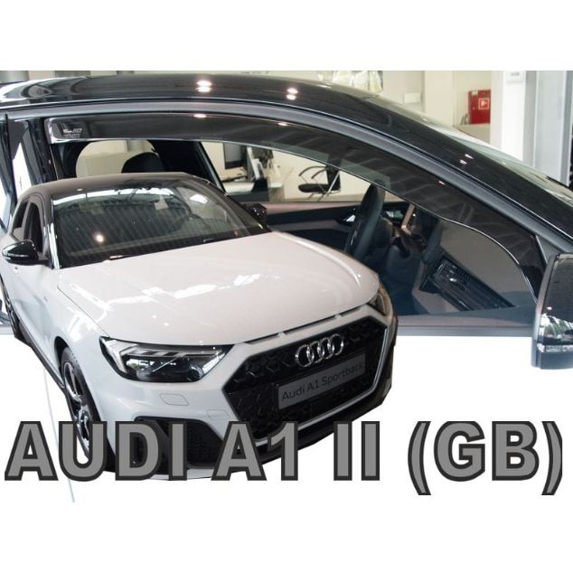 Deflektory na Audi A1, 5-dverová, od 2018 (predné)