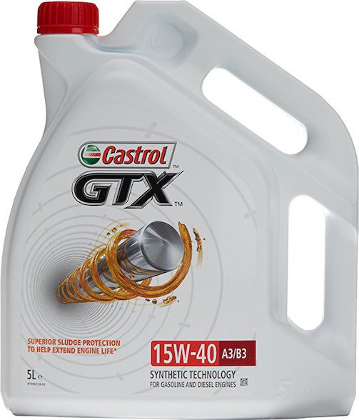 Castrol GTX 15W-40 A3/B3, 4L