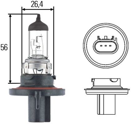 Osram H13 12V 60/55W
