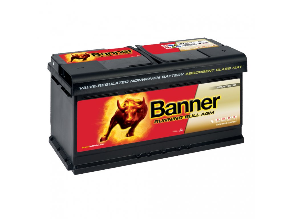 Autobateria Banner Running Bull AGM 59201, 92Ah, 12V