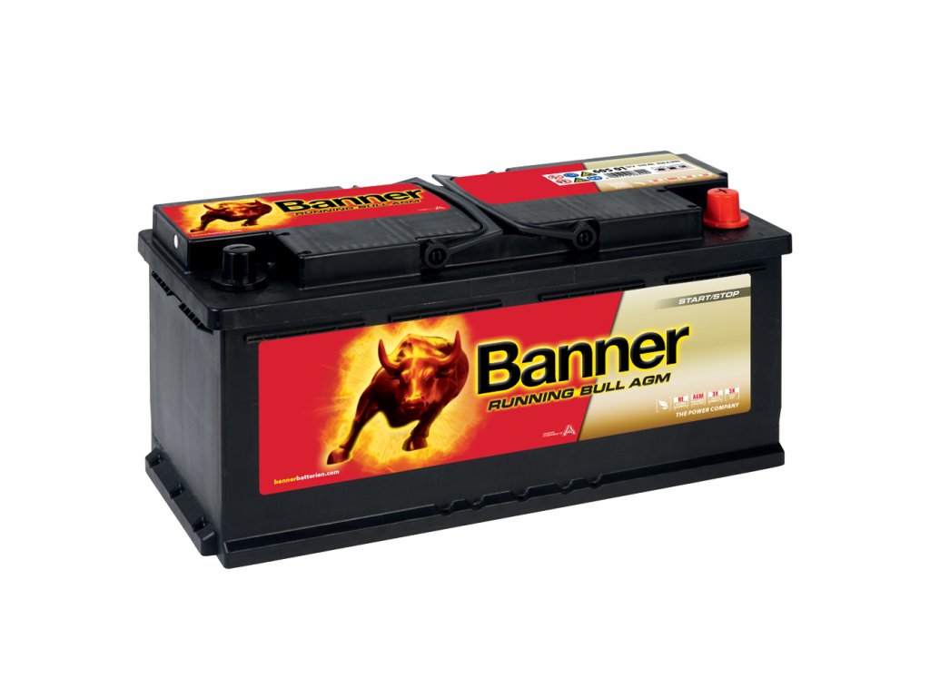 Autobateria Banner Running Bull AGM 60501, 105Ah, 950A, 12V