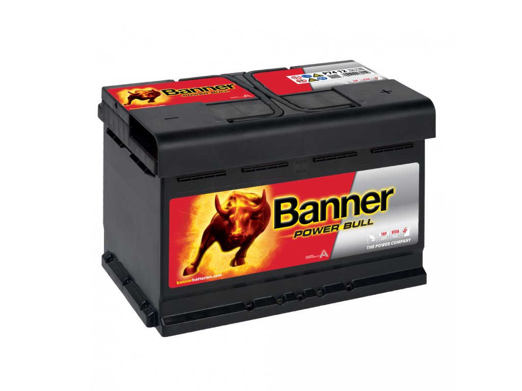 Autobateria Banner Power Bull P7412, 74Ah, 680A, 12V