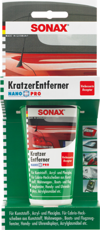 SONAX Odstraňovač škrabancov z plastových a plexi dielov - 75 ml