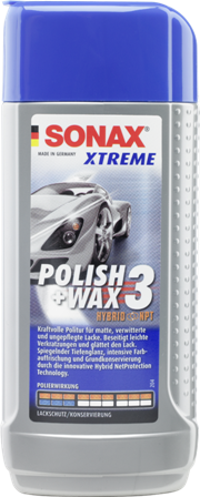 SONAX Xtreme Polish & Wax 3 Leštenka s voskom - 250 ml