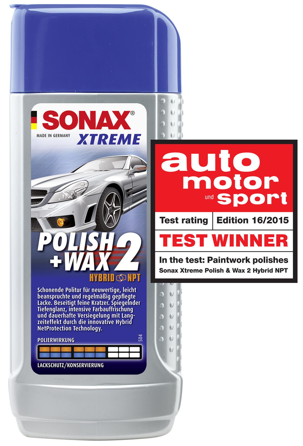 Sonax Xtreme Polish & Wax 2 Leštenka s voskom - 500ml