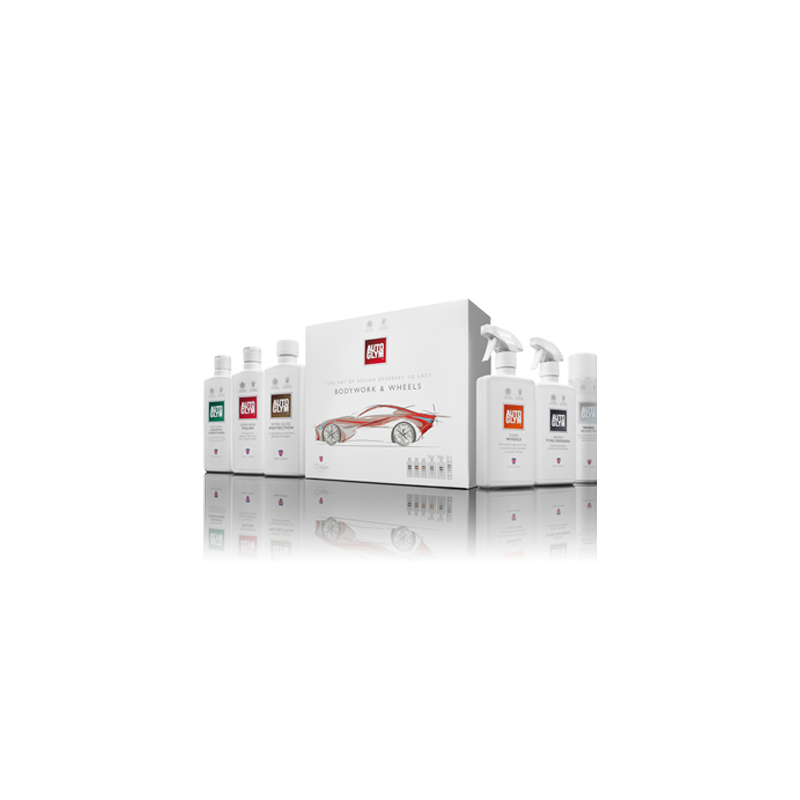 AUTOGLYM BODYWORK & WHEELS COLLECTION - BALÍČEK NA KAROSÉRIU A KOLESÁ
