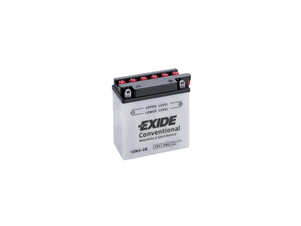 Motobatéria EXIDE BIKE Conventional 5Ah, 12V, YB5L-B