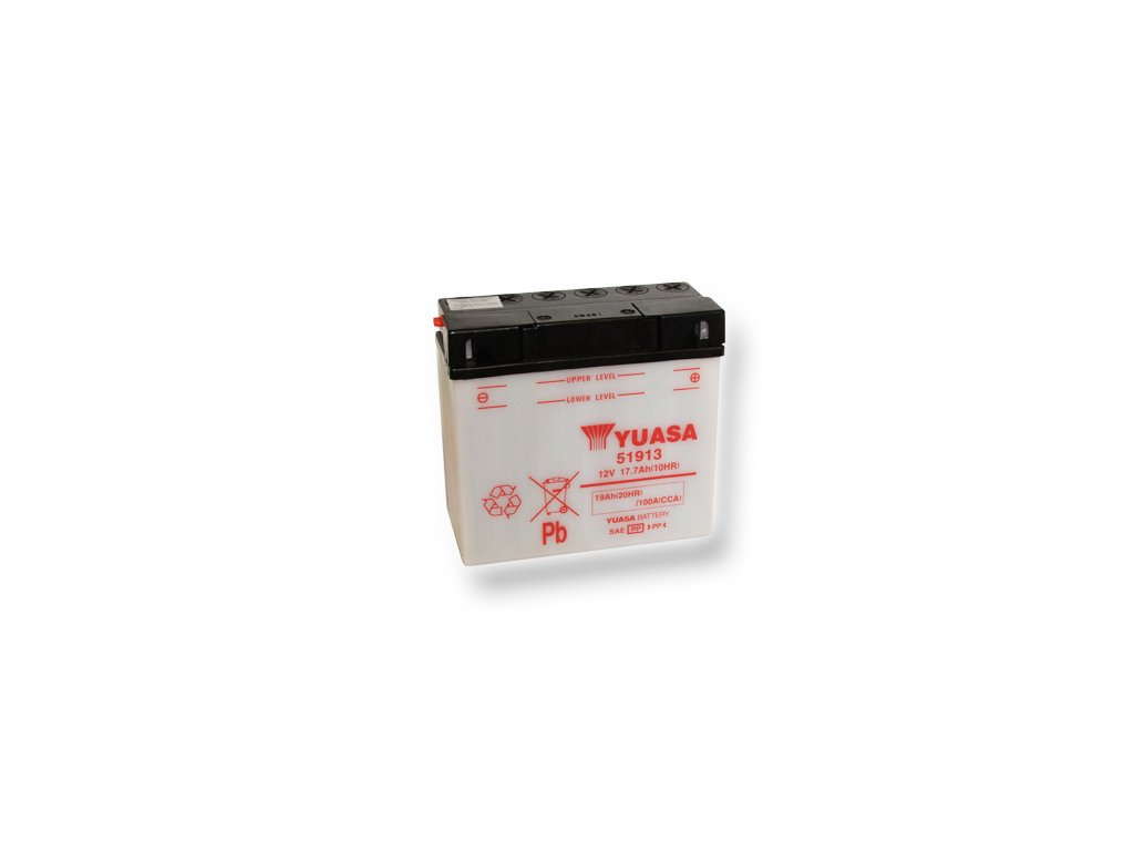 Motobatéria YUASA 51913 19Ah, 12V