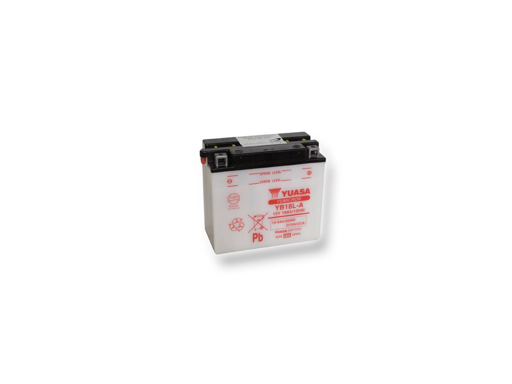 Motobatéria YUASA YB18L-A 18Ah, 12V