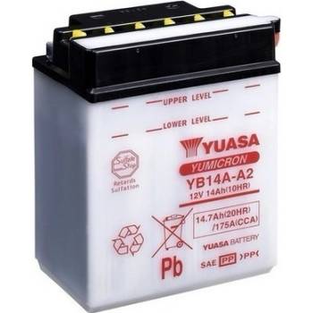 Motobatéria YUASA YB14A-A2 14Ah, 12V