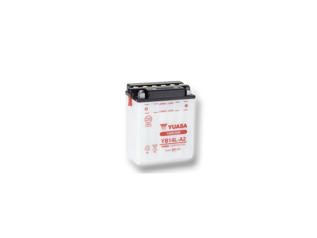 Motobatéria YUASA YB14L-A2 14Ah, 12V