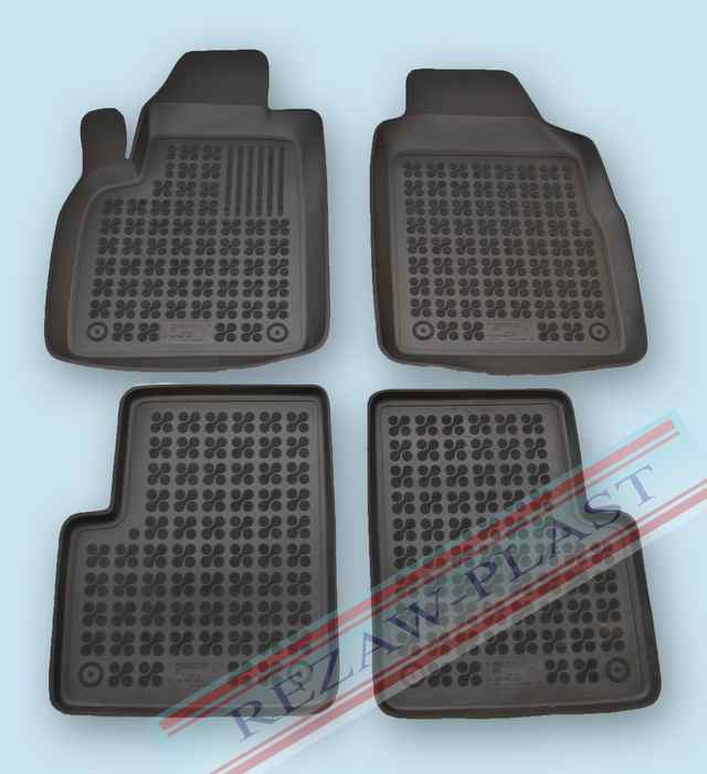Autokoberce gumove Rezaw Plast Fiat 500 od 2007