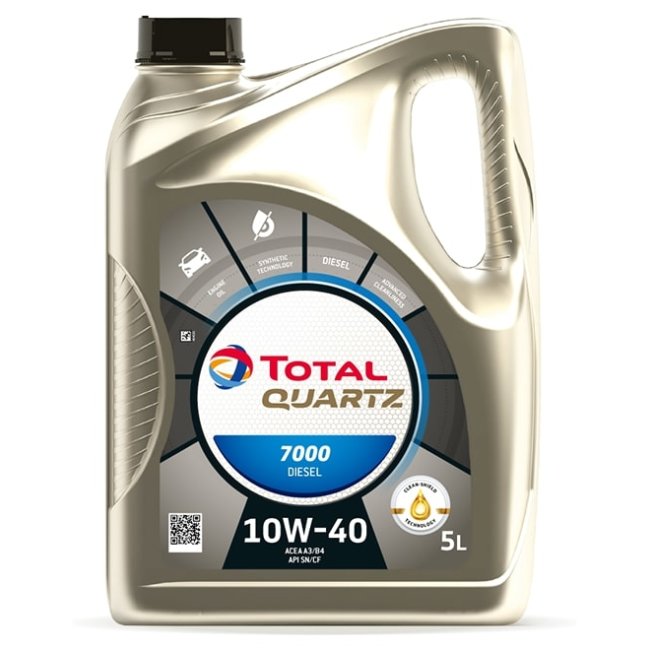 Total QUARTZ 7000 Diesel 10W-40, 5L