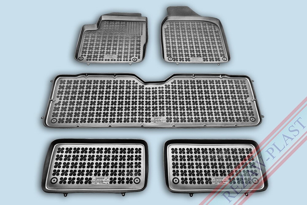 Autokoberce gumové Rezaw Plast Seat Alhambra 1995-2010 7-miest
