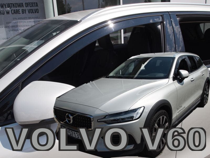 Deflektory na Volvo S60 od 2018 (predné)