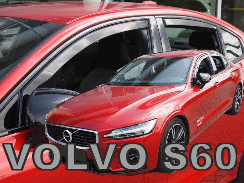 Deflektory na Volvo S60 od 2018 (+zadné)