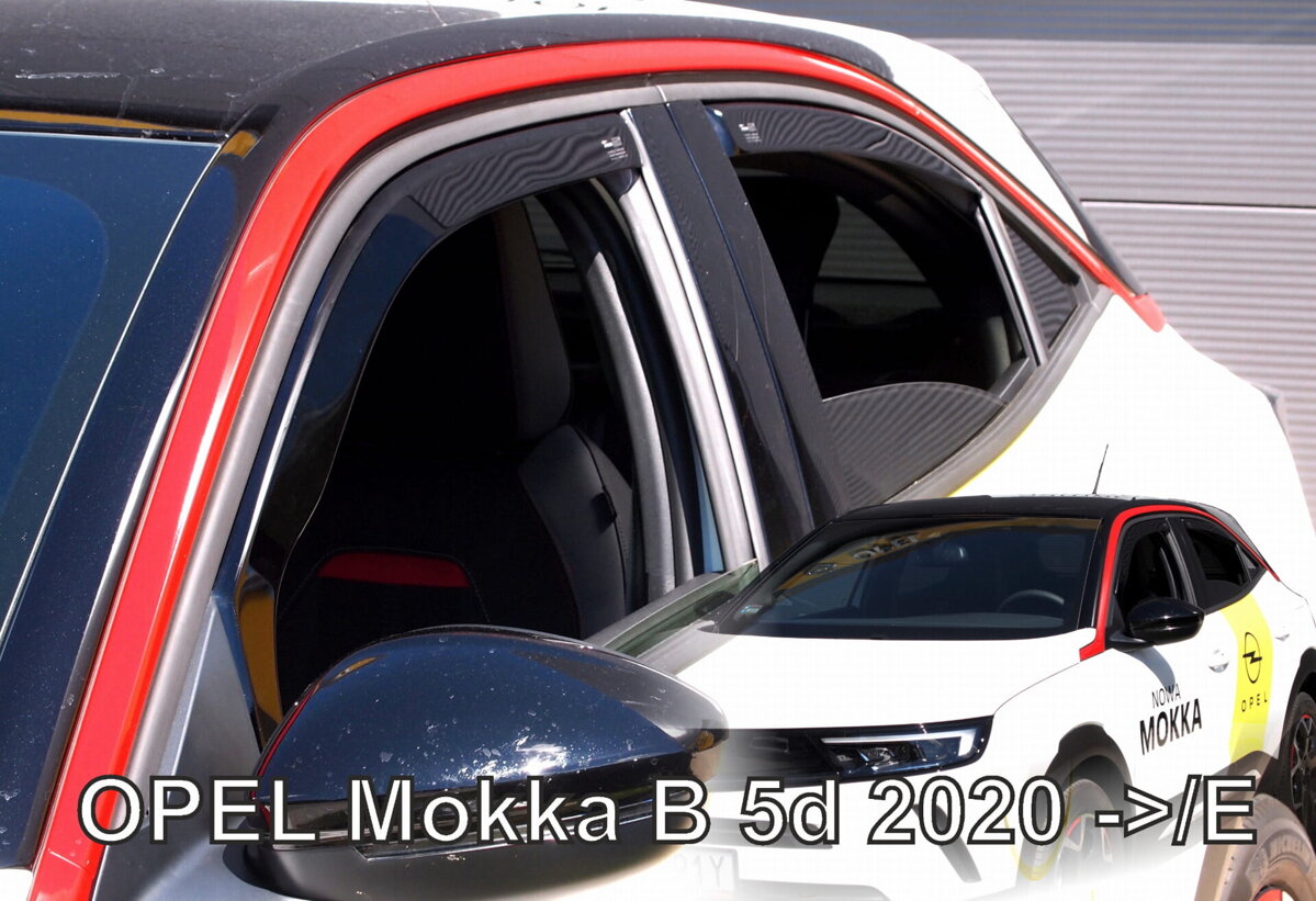 Deflektory na Opel Mokka od 2020 (predné)
