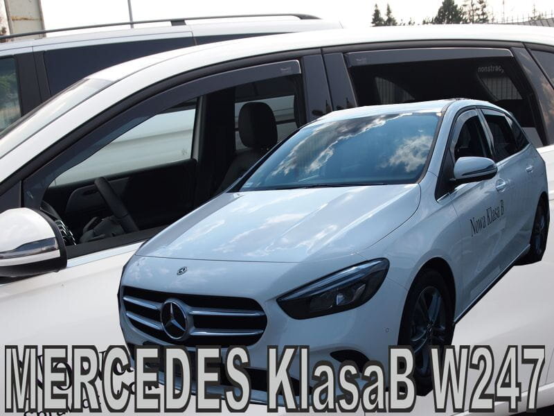 Deflektory na Mercedes Class B W247 od 2019 (+zadné)