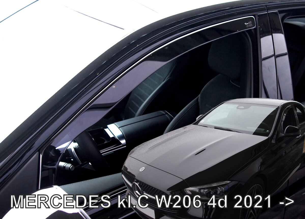 Deflektory na Mercedes Class C W206 Sedan od 2021 (predné)