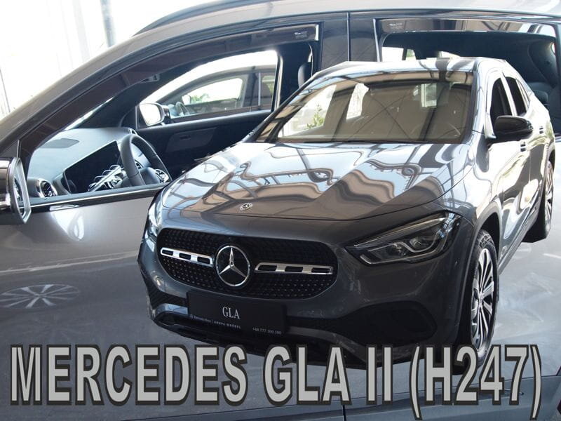 Deflektory na Mercedes Class GLA H247 od 2020 (+zadné)