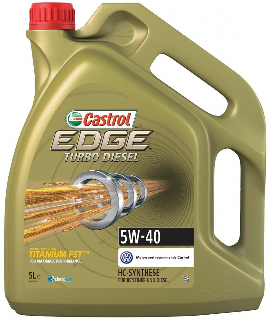Castrol Edge Turbo Diesel 5W-40, 5L