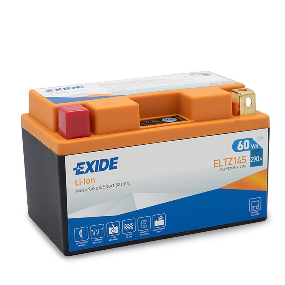 Motobatéria EXIDE BIKE Li-Ion 5Ah, 12V, ELTZ14S